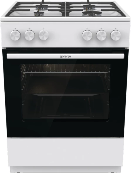 Плита Газовая Gorenje GG6A10WFFM белый (без крышки) реш.сталь