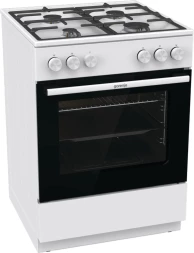 Плита Газовая Gorenje GG6A10WFFM белый (без крышки) реш.сталь