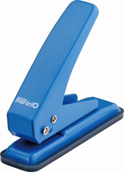Дырокол Kw-Trio 09190BLUE макс.:20лист. металл синий отв.:1