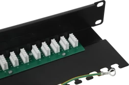Патч-панель Lanmaster TWT-PP25TEL45 19&amp;quot; 1U 25xRJ-12 UTP