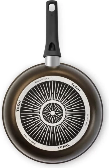 Сковорода Tefal Strength Э 04231122 круглая 22см покрытие: Titanium ручка несъемная (без крышки) черный (9100052158)
