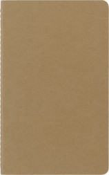 Блокнот Moleskine CAHIER JOURNAL QP416 Large 130х210мм обложка картон 80стр. линейка бежевый (3шт)