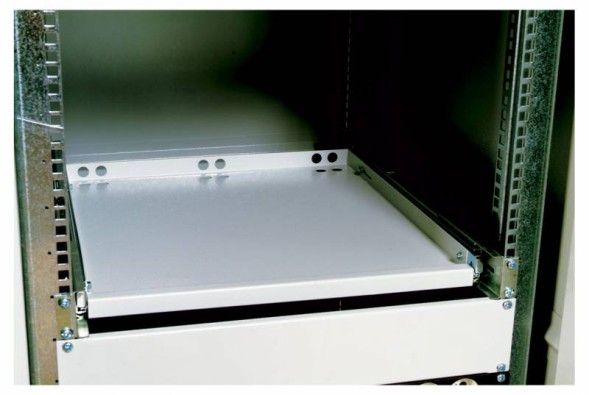 Полка выдвижная для клавиатуры ЦМО ТСВ-К4 1U нагр.:30кг. 19&amp;quot; 455мм серый (упак.:1шт)