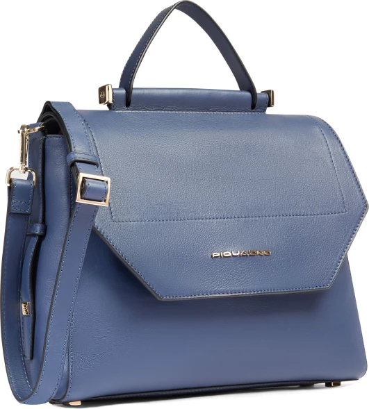 Сумка женская Piquadro Circle BD6777W92/BLU4 синяя натур.кожа