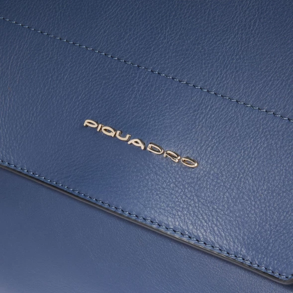 Сумка женская Piquadro Circle BD6777W92/BLU4 синяя натур.кожа