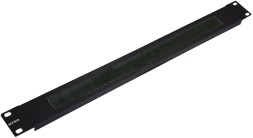 Кабельный органайзер Горизонтальный NTSS NTSS-BO-1U-BL односторонний щетки 1U шир.:19&amp;quot;