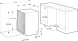 Посудомоечная машина встраив. Gorenje GV642D90 1900Вт полноразмерная