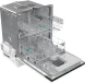 Посудомоечная машина встраив. Gorenje GV642D90 1900Вт полноразмерная
