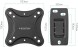 Кронштейн для телевизора Kromax CORBEL-1 черный 10&amp;quot;-32&amp;quot; макс.25кг настенный поворот и наклон