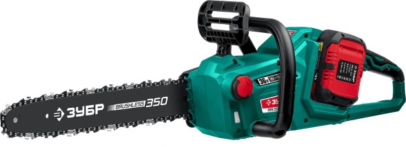 Электрическая цепная пила Зубр ПЦЛ-3635-42 дл.шины:14&amp;quot; (35cm) 2аккум. 4Ач ЗУ