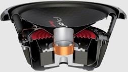 Сабвуфер автомобильный Pioneer TS-W312S4 500Вт пассивный (30см/12")