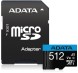 Флеш карта microSDXC 512GB A-Data AUSDX512GUICL10A1-RA1 Premier Pro + adapter