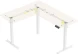 Стол для компьютера Cactus CS-EDXL-WWD столешница МДФ белый дуб каркас белый 140x72x60см