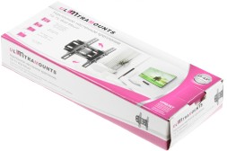 Кронштейн для телевизора Ultramounts UM836T черный 23&amp;quot;-42&amp;quot; макс.35кг настенный наклон