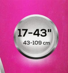 Кронштейн для телевизора Ultramounts UM836T черный 23&amp;quot;-42&amp;quot; макс.35кг настенный наклон