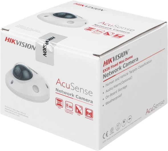 Камера видеонаблюдения IP Hikvision DS-2CD2523G2-IS(2.8MM)(D) 2.8-2.8мм цв. корп.:белый