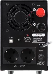 Источник бесперебойного питания Powercom Infinity INF-3000 1800Вт 3000ВА черный без батареи