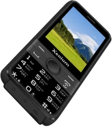 Мобильный телефон Xenium X800 черный моноблок 2Sim 2.8&amp;quot; 240x320 Spreadtrum ThreadX RTOS 0.3Mpix GSM900/1800 MP3 FM microSD max32Gb