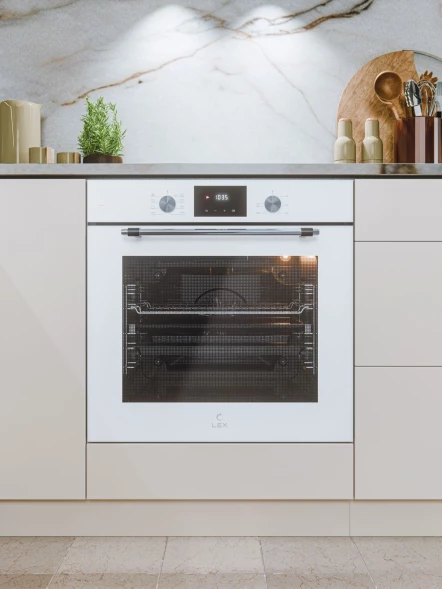 Духовой шкаф Электрический Lex EDP 680 WH MAX белый