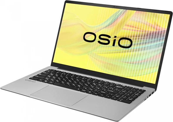 Ноутбук Osio FocusLine F160i-006 Core i5 1235U 16Gb SSD512Gb Intel Iris Xe graphics 16.1&amp;quot; IPS FHD (1920x1080) Windows 11 Home grey WiFi BT Cam 6000mAh