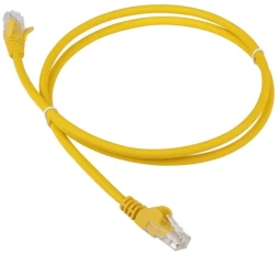 Патч-корд Lanmaster LAN-PC45/U6-5.0-YL UTP RJ-45 вил.-вилка RJ-45 кат.6 5м желтый LSZH