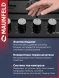 Газовая варочная поверхность Maunfeld EGHE.64.3STS-EB/G черный