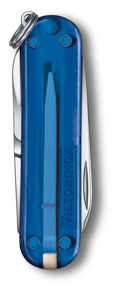 Нож перочинный Victorinox Classic SD Deep Ocean (0.6223.T2G) 58мм 7функц. подар.коробка
