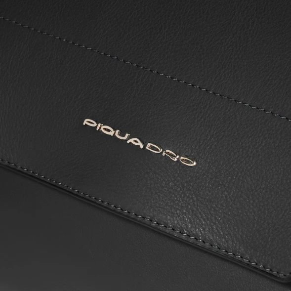 Сумка женская Piquadro Circle BD6777W92/N черная натур.кожа