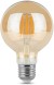 Лампа светодиодная Gauss Filament G95 6Вт цок.:E27 шар 220B 2400K св.свеч.бел.теп. (упак.:1шт) (105802006)