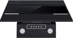 Вытяжка каминная Maunfeld Bridge 60 черный/черное стекло управление: кнопочное (1 мотор)