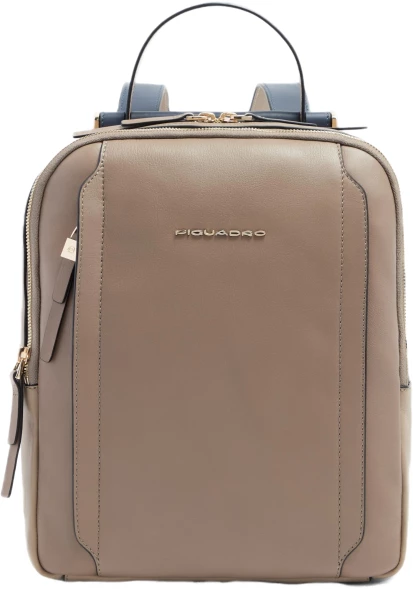 Рюкзак женский Piquadro Circle CA5566W92/TOBLU бежевый/голубой натур.кожа