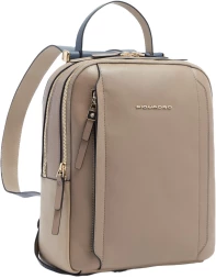 Рюкзак женский Piquadro Circle CA5566W92/TOBLU бежевый/голубой натур.кожа