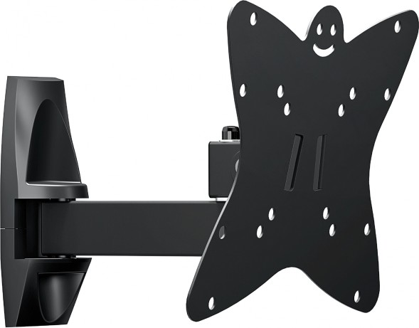 Кронштейн для телевизора Holder LCDS-5037 металлик 19&amp;quot;-50&amp;quot; макс.30кг настенный поворот и наклон