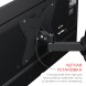 Кронштейн для телевизора Holder LCDS-5037 металлик 19&amp;quot;-50&amp;quot; макс.30кг настенный поворот и наклон