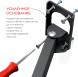 Кронштейн для телевизора Holder LCDS-5037 металлик 19&amp;quot;-50&amp;quot; макс.30кг настенный поворот и наклон