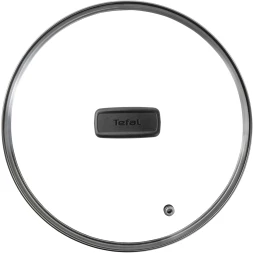 Сковорода Tefal Force 4218924 круглая 24см покрытие: Titanium ручка несъемная (с крышкой) черный (9100048321)