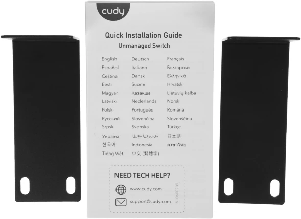 Коммутатор Cudy GS1024 (L2) 24x1Гбит/с неуправляемый