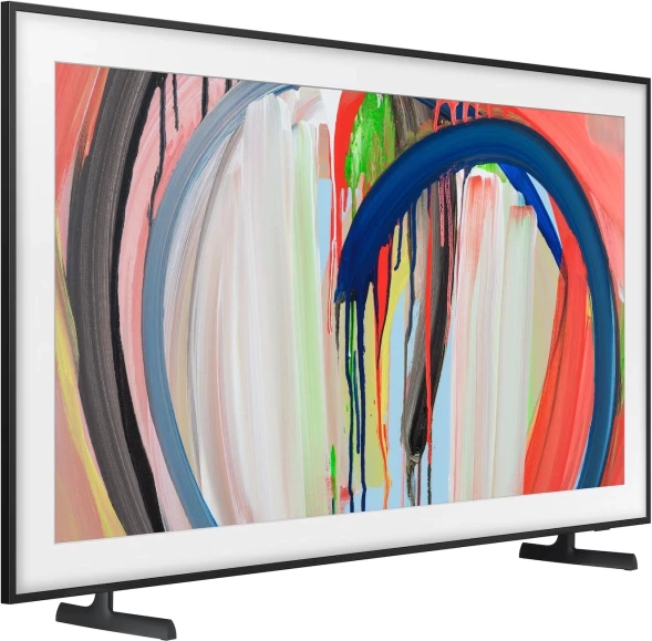 Телевизор QLED Samsung 65&amp;quot; QE65LS03HAUXPY The Frame черный 4K Ultra HD 120Hz DVB-T2 DVB-C DVB-S2 USB WiFi Smart TV