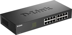Коммутатор D-Link DES-1016D DES-1016D/I1A (L2) 16x100Мбит/с неуправляемый