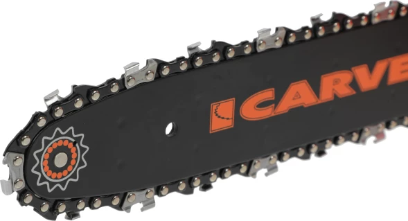 Цепная пила Carver RSE- 1600M от сети 1800Вт 2.45л.с. дл.шины:14&amp;quot; (35cm) (01.014.00008)