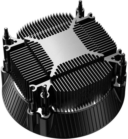 Устройство охлаждения(кулер) ID-Cooling DK-07i RAINBOW Soc-1700 черный/белый 4-pin 14-26dB Al 125W 400gr Ret