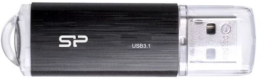 Флеш Диск Silicon Power 64Gb Blaze B02 SP064GBUF3B02V1K USB3.1 черный