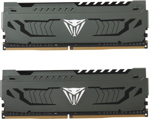 Память DDR4 2x8Gb 3733MHz Patriot PVS416G373C7K Viper Steel RTL Gaming PC4-29800 CL17 DIMM 288-pin 1.35В single rank с радиатором Ret