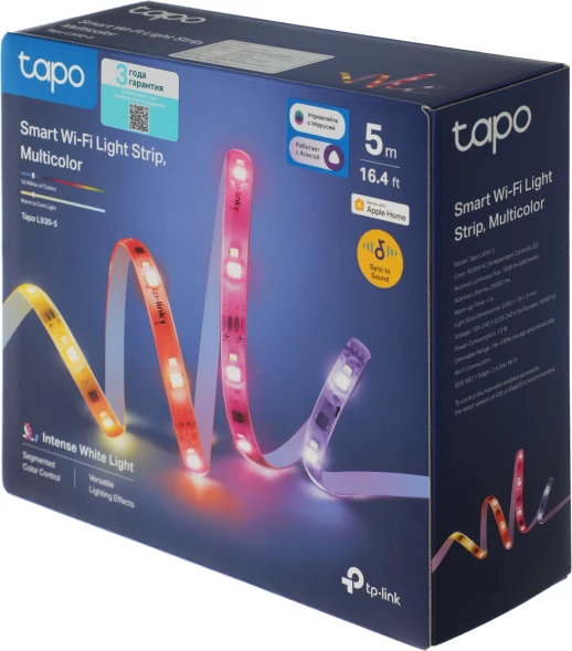 Умная светодиодная лента TP-Link Tapo L930-5 60св./м 13В 5м