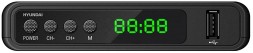 Ресивер DVB-T2 Hyundai H-DVB520 черный
