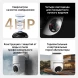 Камера видеонаблюдения IP Xiaomi CW300 EU Wi-Fi 2.8-2.8мм цв. корп.:белый/черный (BHR8097EU)