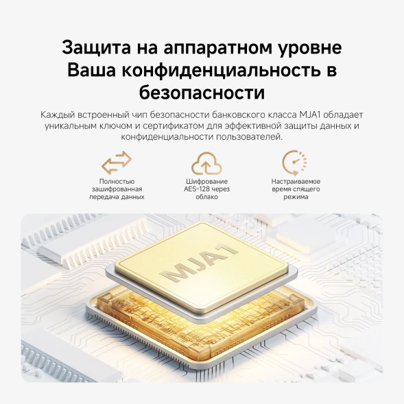 Камера видеонаблюдения IP Xiaomi CW300 EU Wi-Fi 2.8-2.8мм цв. корп.:белый/черный (BHR8097EU)