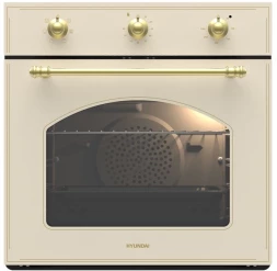 Духовой шкаф Электрический Hyundai HEO 6634 BE стекло бежевое