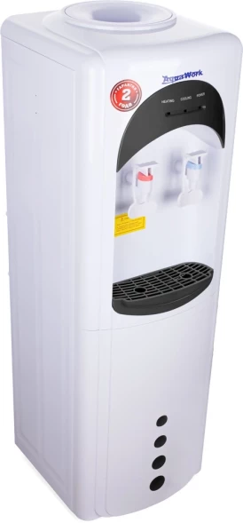 Кулер Aqua Work 17-LDR напольный электронный белый/черный