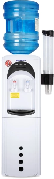 Кулер Aqua Work 17-LDR напольный электронный белый/черный